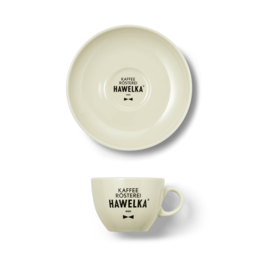 Coffee cup with saucer