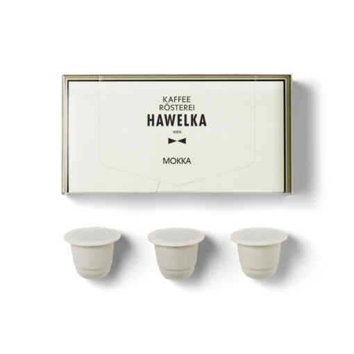 Mocha coffee capsules